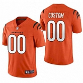 Men's Cincinnati Bengals Customized 2021 New Orange Vapor Untouchable Limited Stitched Jersey,baseball caps,new era cap wholesale,wholesale hats